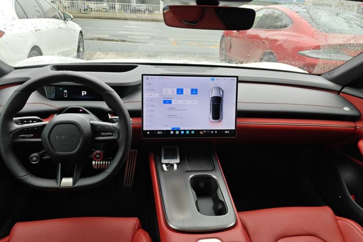 Used Xiaomi Auto SU7 2024 Four-Wheel Drive Ultra-Long Range Advanced Intelligent Driving Max Edition Center Console