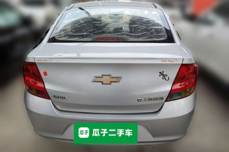 Used Chevrolet Sail 2013 Sedan 1.2L Manual Ideal Edition Rear