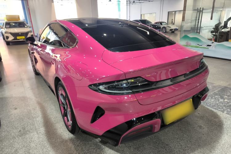 Used Xiaomi Auto SU7 2024 Rear-Drive Ultra-Long Range Advanced Pro-Level Intelligent Driving Version Rear Left 45 Deg