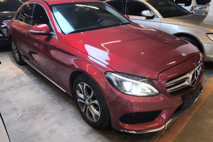 Used Mercedes-Benz C-Class 2016 C 180 L Sport Edition Front Right 45 Deg