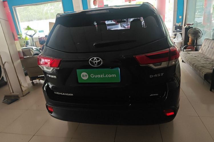 Used Toyota Highlander 2021 2.0T Four-Wheel Drive Elite Edition 7-Seater Rear