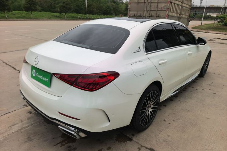 Used Mercedes-Benz C-Class 2022 C 260 L Sport Edition Rear Right 45 Deg