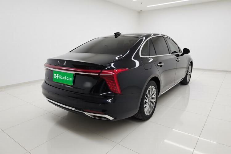 Used Hongqi H5 2023 2.0T Automatic Smart Connect Flagship Edition Rear Right 45 Deg