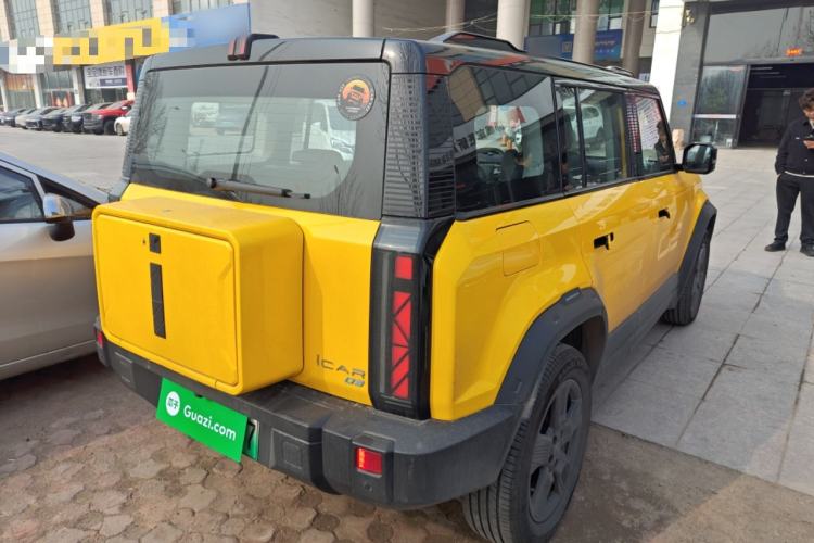 Used iCAR 03 2024 501km Two-Wheel Drive Long-Range Version Rear Right 45 Deg