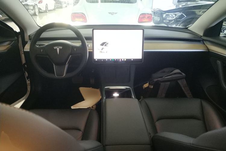 Used Tesla Model 3 2021 Revised Version Standard Range Rear-Wheel Drive Upgraded Edition 3D1 Center Console