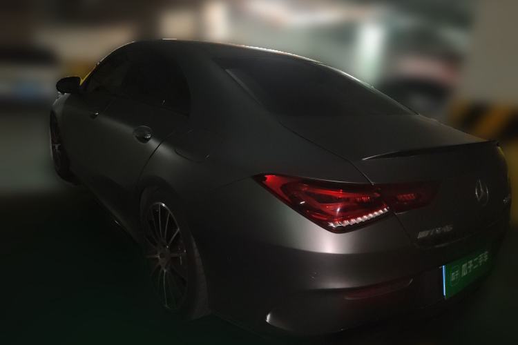 Used Mercedes-Benz CLA AMG 2021 AMG CLA 35 4MATIC Rear Left 45 Deg