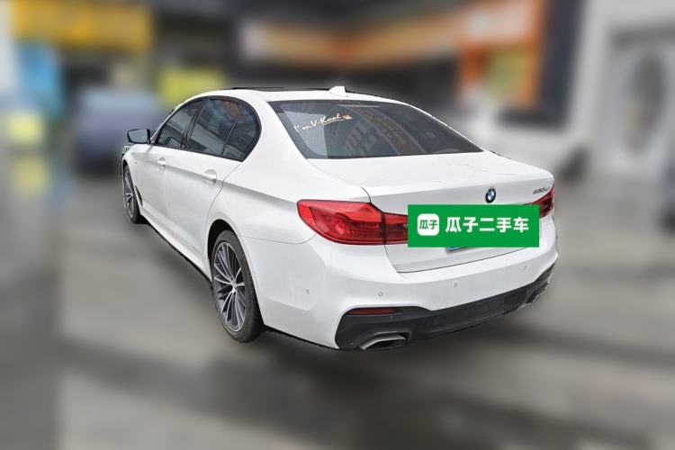 Used BMW 5 Series 2019 Facelifted 530Li Leading Edition M Sport Package Rear Left 45 Deg