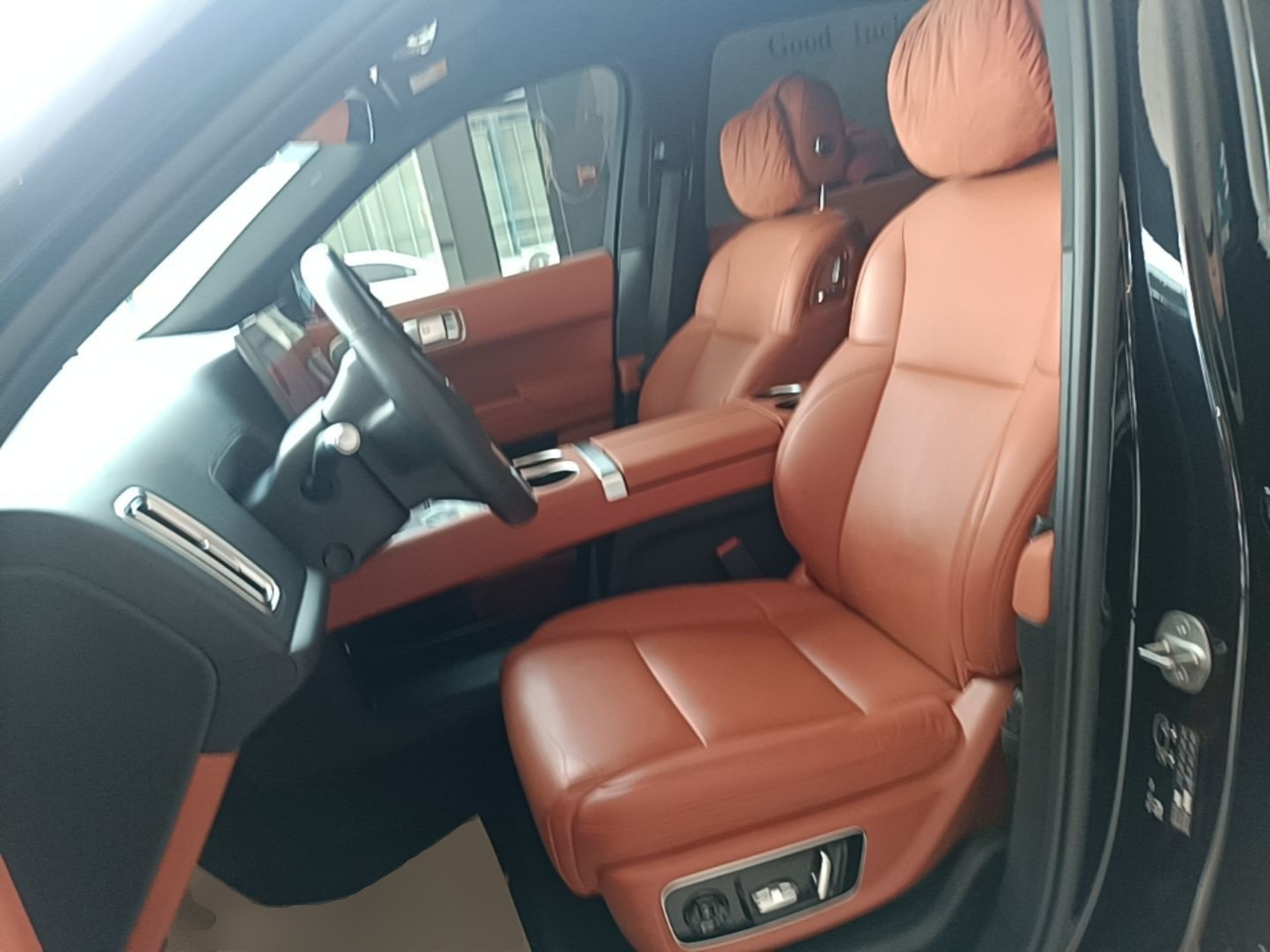 Avant de la voiture