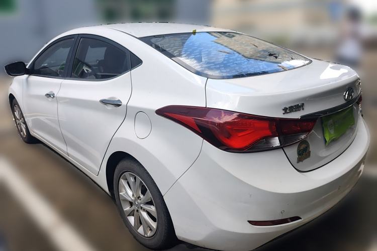 Used Hyundai Elantra (5th Generation / Langdong) 2016 1.6L Automatic Prestige Model Rear Left 45 Deg