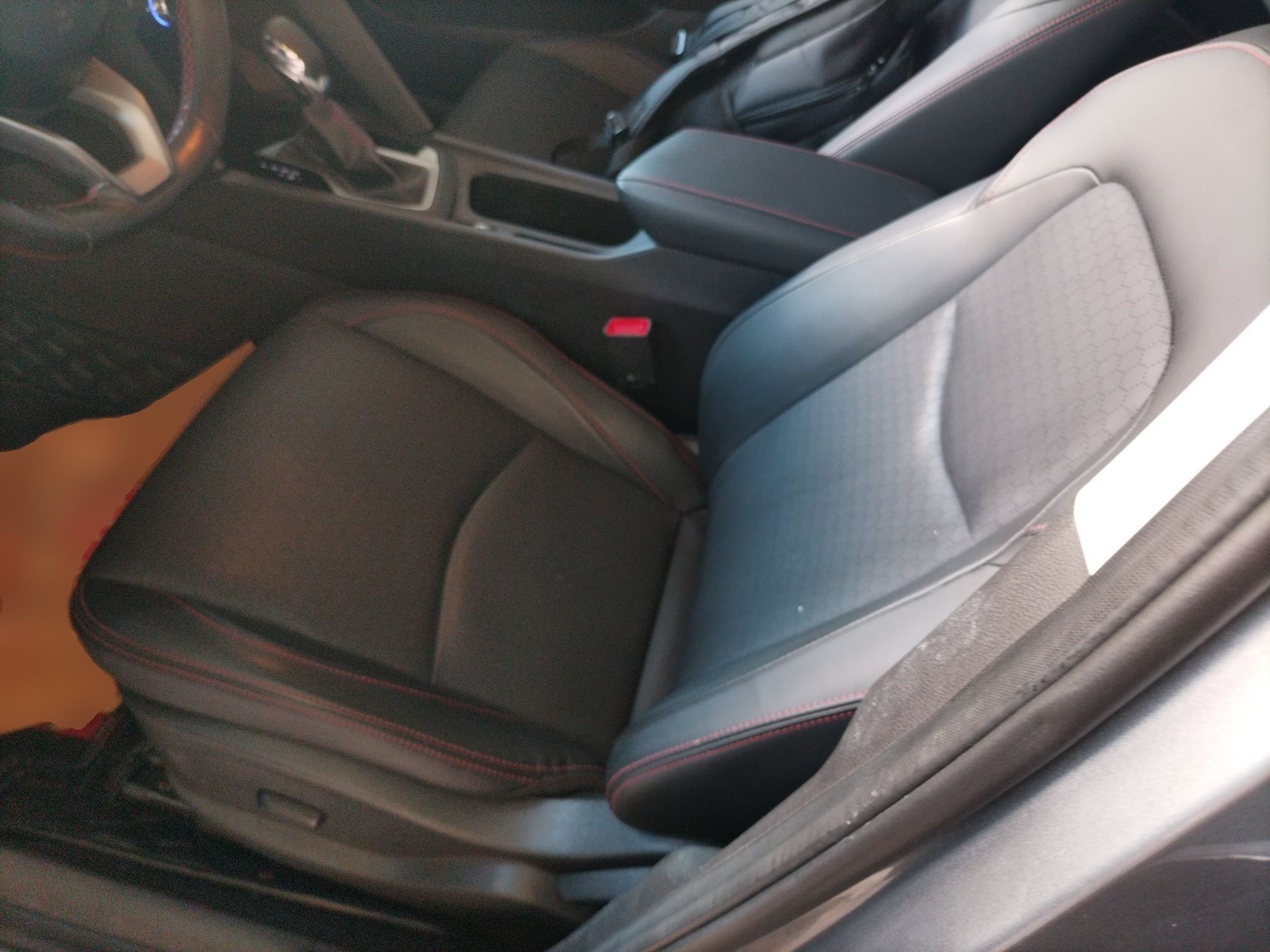 Avant de la voiture