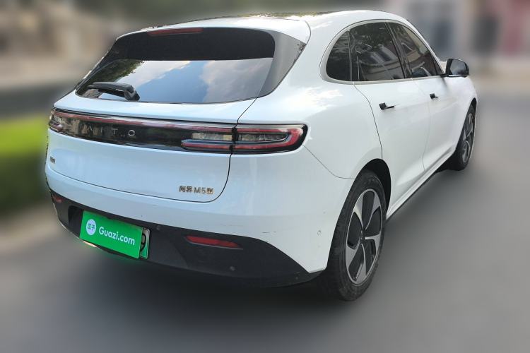 Used Hima AITO M5 2022 Pure Electric Rear-Drive Standard Edition Rear Right 45 Deg