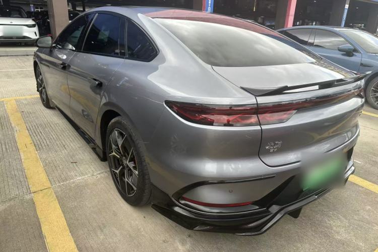 Used BYD Han 2022 EV Genesis Edition 715KM Front-Wheel-Drive Prestige Model Exterior 3