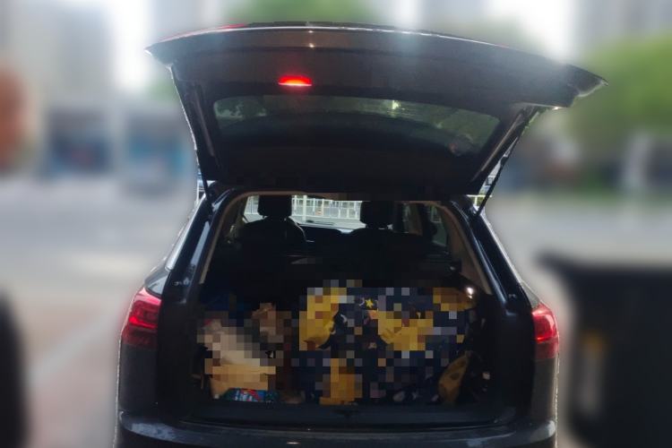 Used Volkswagen Tayron 2020 330TSI Two-Wheel Drive Luxury Smart Connectivity Version Trunk