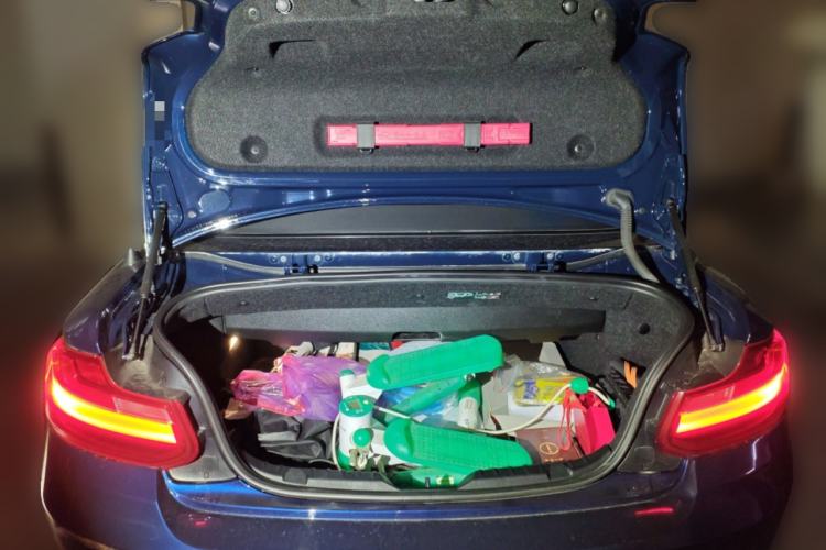 Used BMW 2 Series 2015 218i Convertible Coupe Trunk