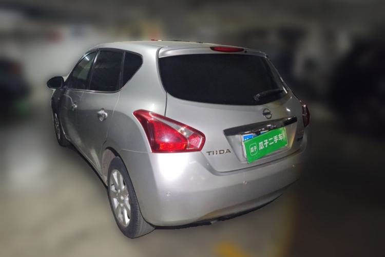 Used Nissan Tiida 2011 1.6L CVT Comfort Model Rear Left 45 Deg