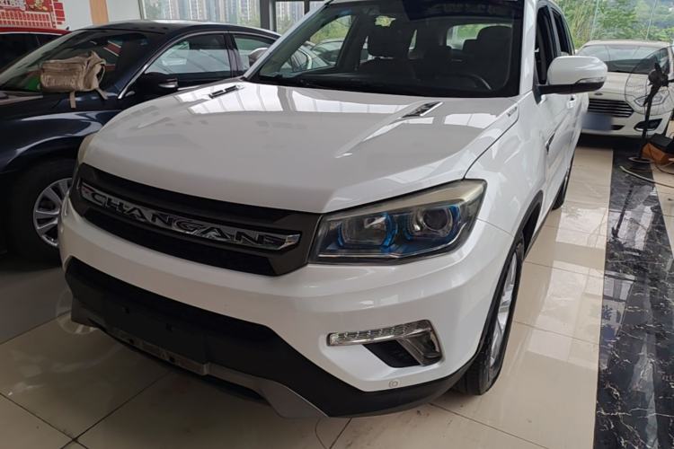 Used CHANGAN CS75 2017 Shangkui Edition 1.8T Automatic All-Wheel-Drive Luxury Model Front Left 45 Deg