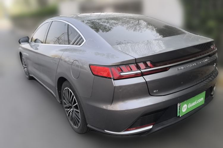 Used BYD Han 2020 EV Long-Range Luxury Model Rear Left 45 Deg