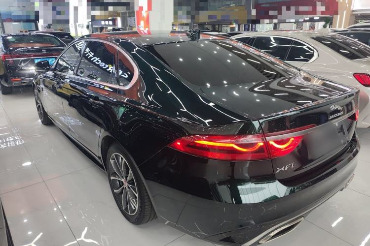 Used Jaguar XFL 2021 XFL 2.0T P250 Two-Wheel-Drive Elite Sport Edition Rear Left 45 Deg