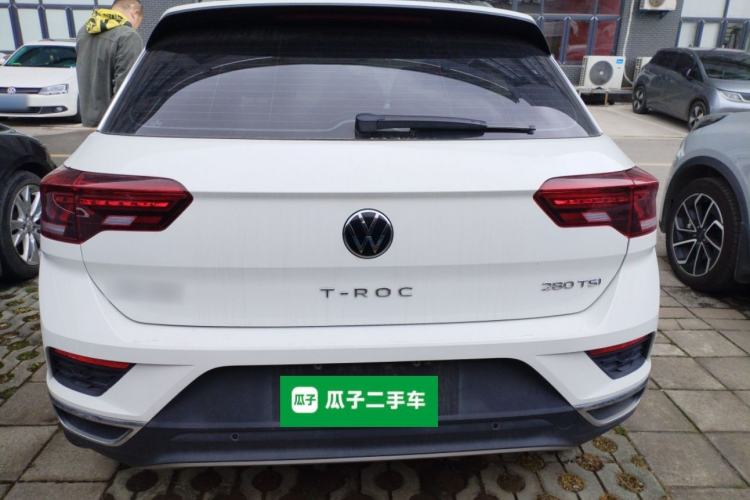Used Volkswagen T-ROC 2021 Revised Version 280TSI DSG Two-Wheel Drive Elite Connect Edition Rear