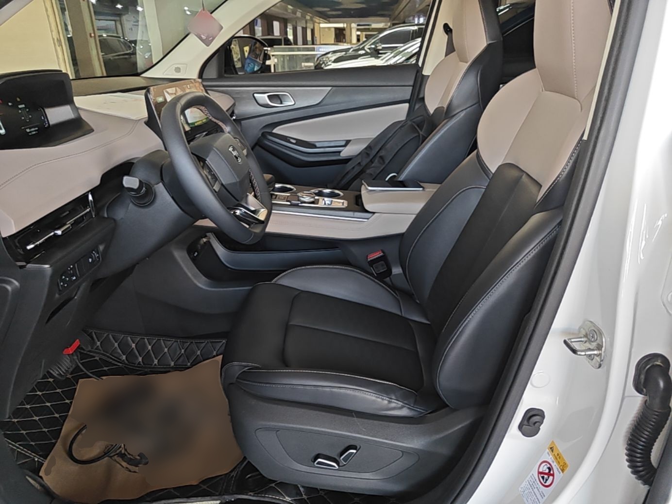 Avant de la voiture