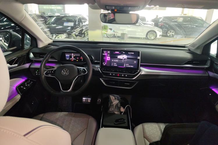 Used Volkswagen ID.6 X 2021 Prime Smart Four-Wheel Drive Edition Center Console