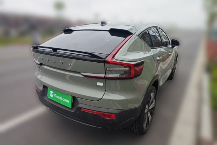 Used Volvo C40 2022 Long-Range Version Rear Right 45 Deg