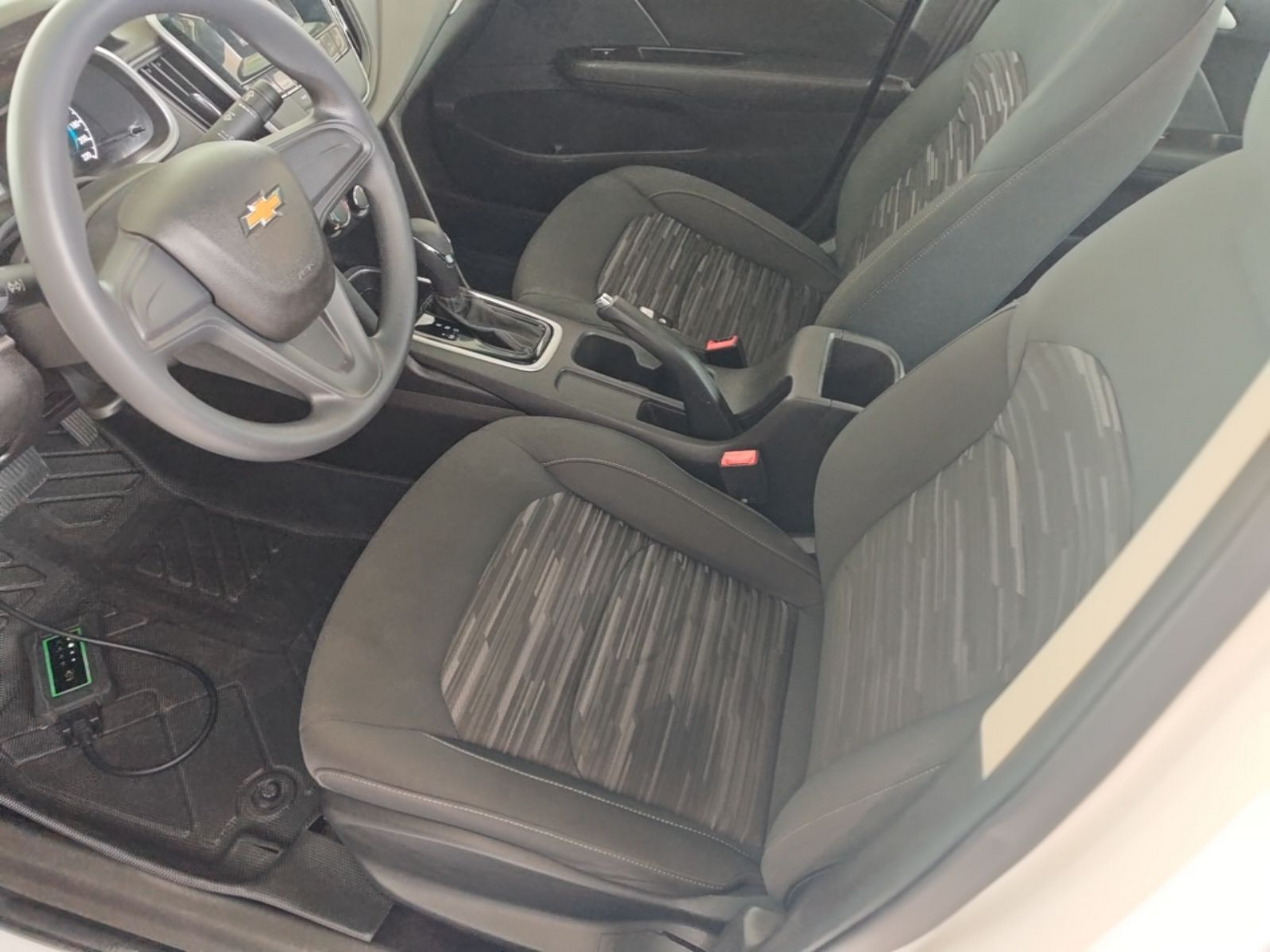 Vordere Reihe im Auto