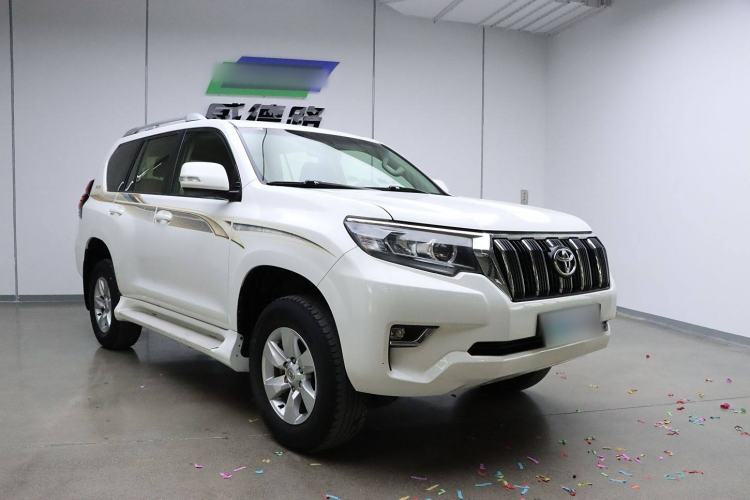 Used Toyota Prado 2019 2.7L TX Aluminum Wheels External Spare Tire No Sunroof Base Version—Middle East Market
