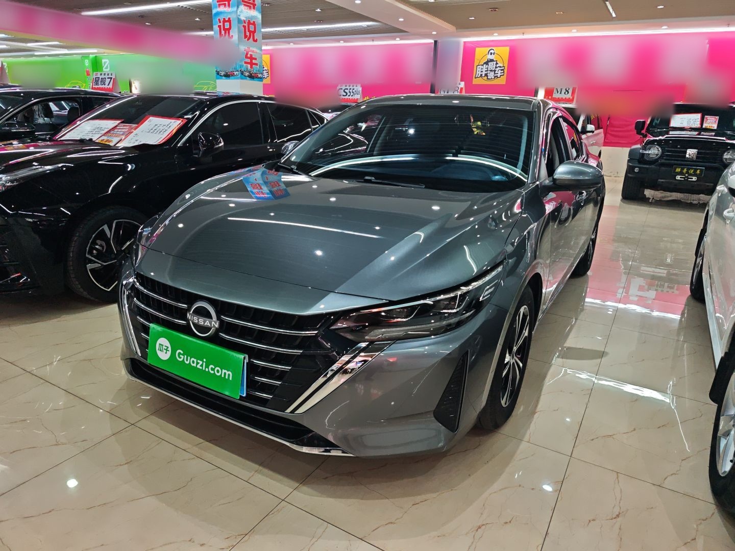 تحت مقدمة السيارة