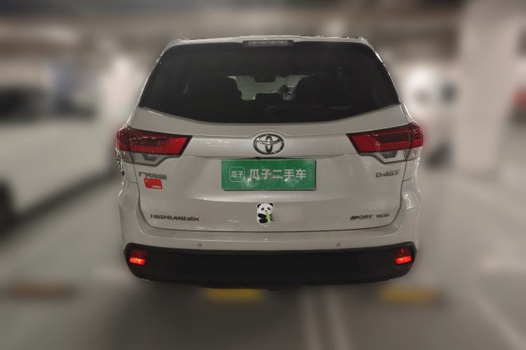 Used Toyota Highlander 2021 2.0T Four-Wheel Drive Luxury Edition 7 Seats Rear