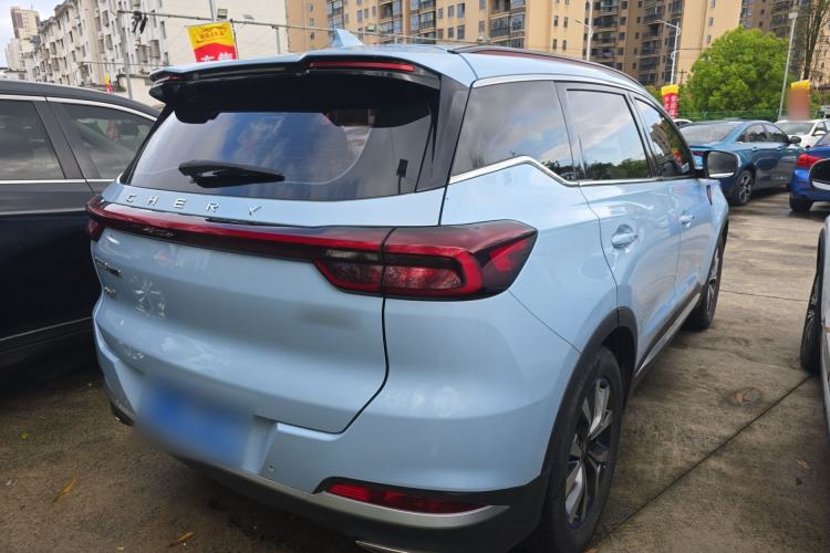 Used Chery Tiggo 7 PLUS 2021 Kunpeng Edition 1.6 TGDI DCT Prestige Model Rear Right 45 Deg