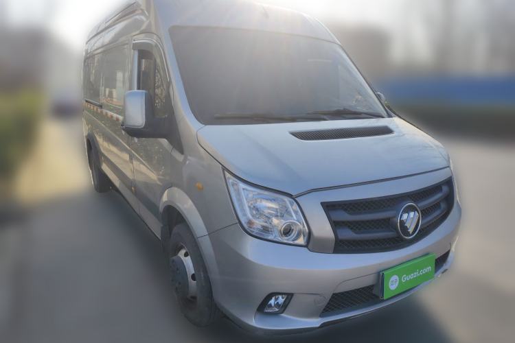 Used Foton Toano 2023 2.8T Manual Jixiang Van Extended Wheelbase Mid-Height Roof Rear Dual Tires 3-Seater
