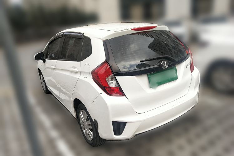 Used Honda Fit 2014 1.5L LX CVT Comfort Model Rear Left 45 Deg