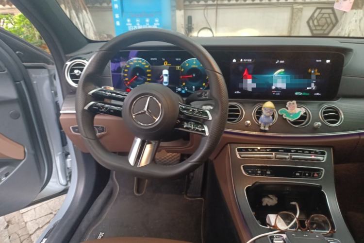 Used Mercedes-Benz E-Class 2021 E 300 L Sporty and Stylish Model Steering Wheel