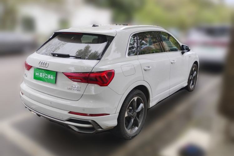 Used Audi Q3 2022 35 TFSI Fashion Dynamic Model Rear Right 45 Deg