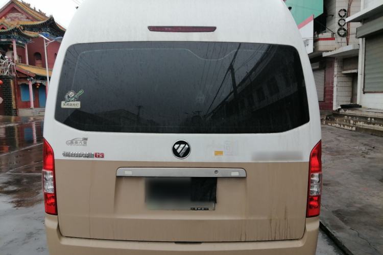 Used Foton Scenic G9 2020 2.4L Commercial Version Long Wheelbase High-Roof 9-Seater Business Vehicle China VI Emission Standard Model 4K22D4M Rear