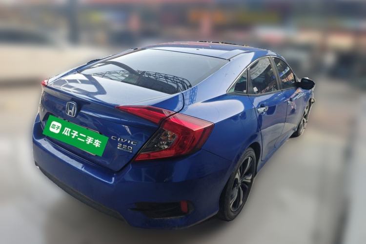 Used Honda Civic 2016 220TURBO CVT Prestige Edition Rear Right 45 Deg