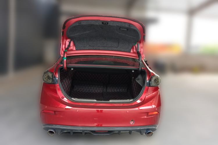 Used Mazda 3 Axela 2016 Sedan 1.5L Automatic Comfort Model Trunk