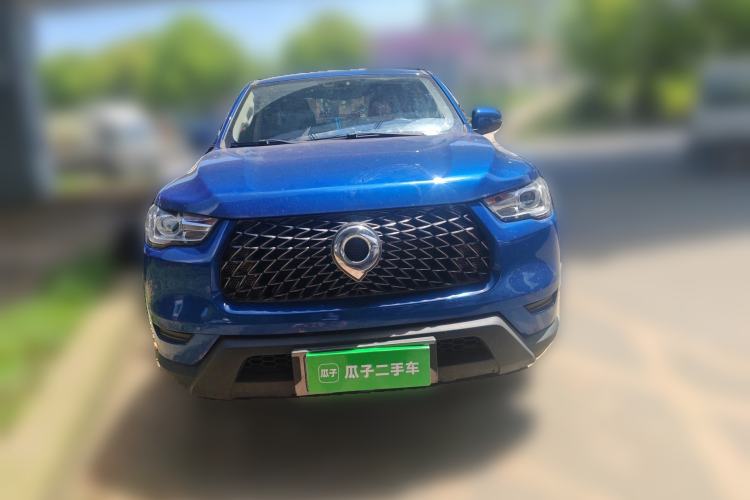 Used Great Wall Poer 2021 2.0T Commercial Version Automatic Diesel 4x4 Elite Long-Box GW4D20M Front