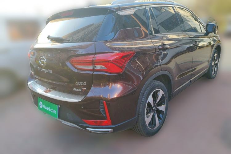 Used GAC Trumpchi GS4 2018 235T Automatic Two-Wheel Drive Luxury Smart Connectivity Version Rear Right 45 Deg