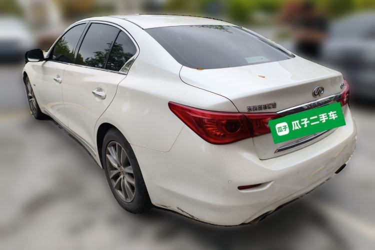 Used Infiniti Q50L 2016 2.0T Enjoyment Edition Rear Left 45 Deg