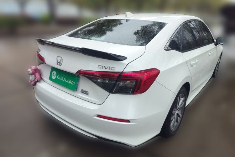 Used Honda Civic 2022 240TURBO CVT Dynamic Edition Rear Right 45 Deg