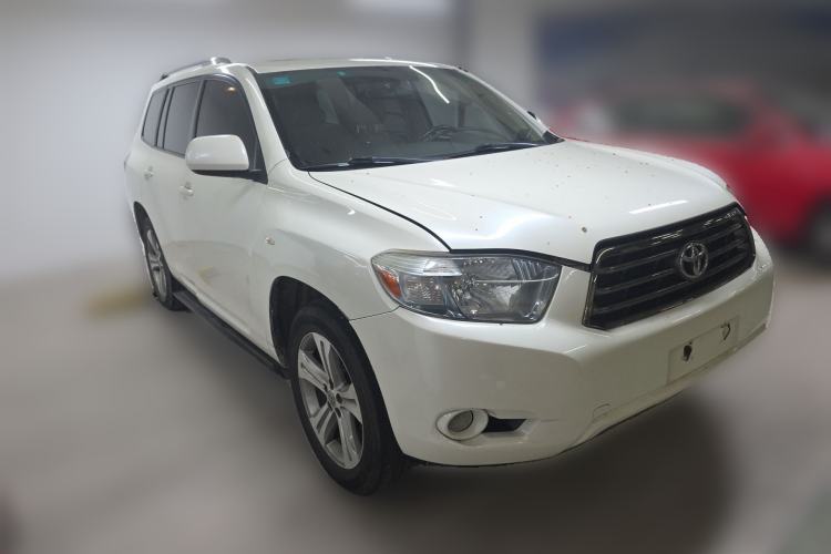 Used Toyota Highlander 2009 3.5L 4x4 7-Seater Luxury Edition Front Right 45 Deg