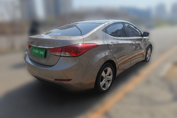 Used Hyundai Elantra (5th Generation / Langdong) 2012 1.6L Automatic Prestige Model Rear Right 45 Deg