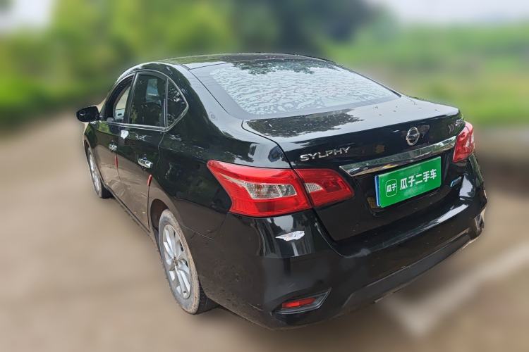 Used Nissan Sylphy 2019 1.6XV CVT Smart Connect Luxury Edition China V Standard Rear Left 45 Deg