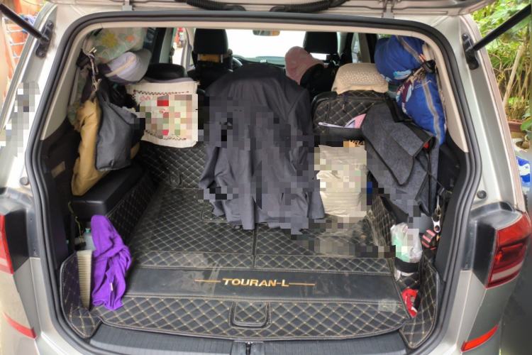 Used Volkswagen Touran 2018 Volkswagen Touran L 280TSI DSG Boundary Edition 7 Seats China V Emission Standard Trunk