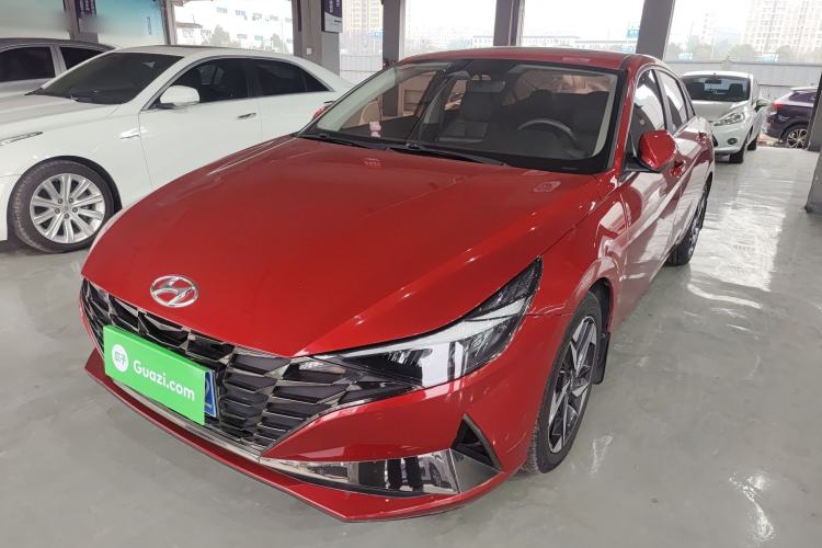 Used Hyundai Elantra 2021 1.5L CVT LUX Prestige Edition