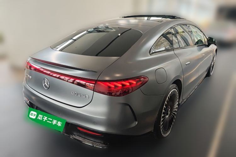 Used Mercedes-Benz EQS AMG 2022 AMG EQS 53 4MATIC+ Rear Right 45 Deg