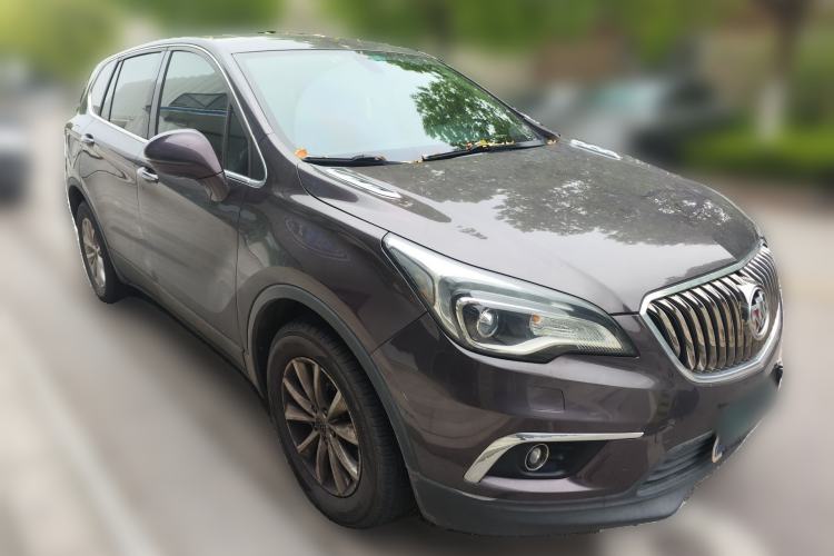 Used Buick Envision 2014 28T Four-Wheel Drive Elite Model Front Right 45 Deg