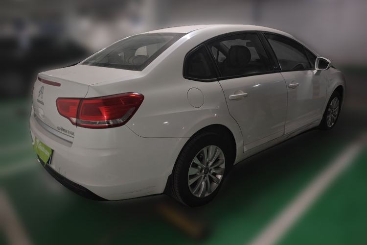 Used Citroen C-Quatre 2013 Sedan 1.6L Automatic Prestige Model Rear Right 45 Deg